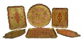 (6) ITALIAN FLORENTINE GILT SE
