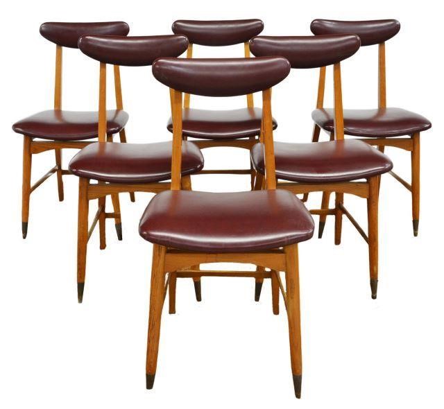 (6) ITALIAN MID-CENTURY MODERN