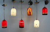 6 ITALIAN OGGETTI ART GLASS PE