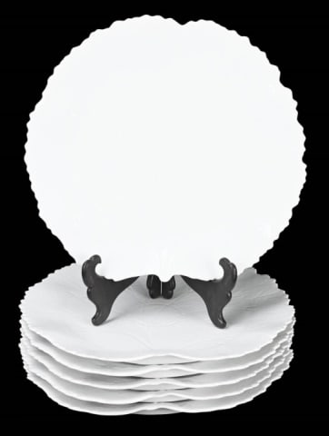 6 JACQUES PERGAY LIMOGES WHITE