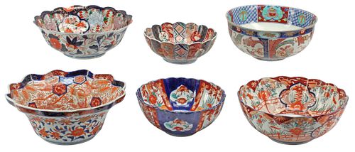 (6) JAPANESE MEIJI PERIOD IMARI