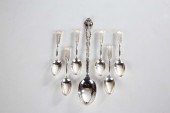 (6) JOHN WENDT SILVER SPOONS &