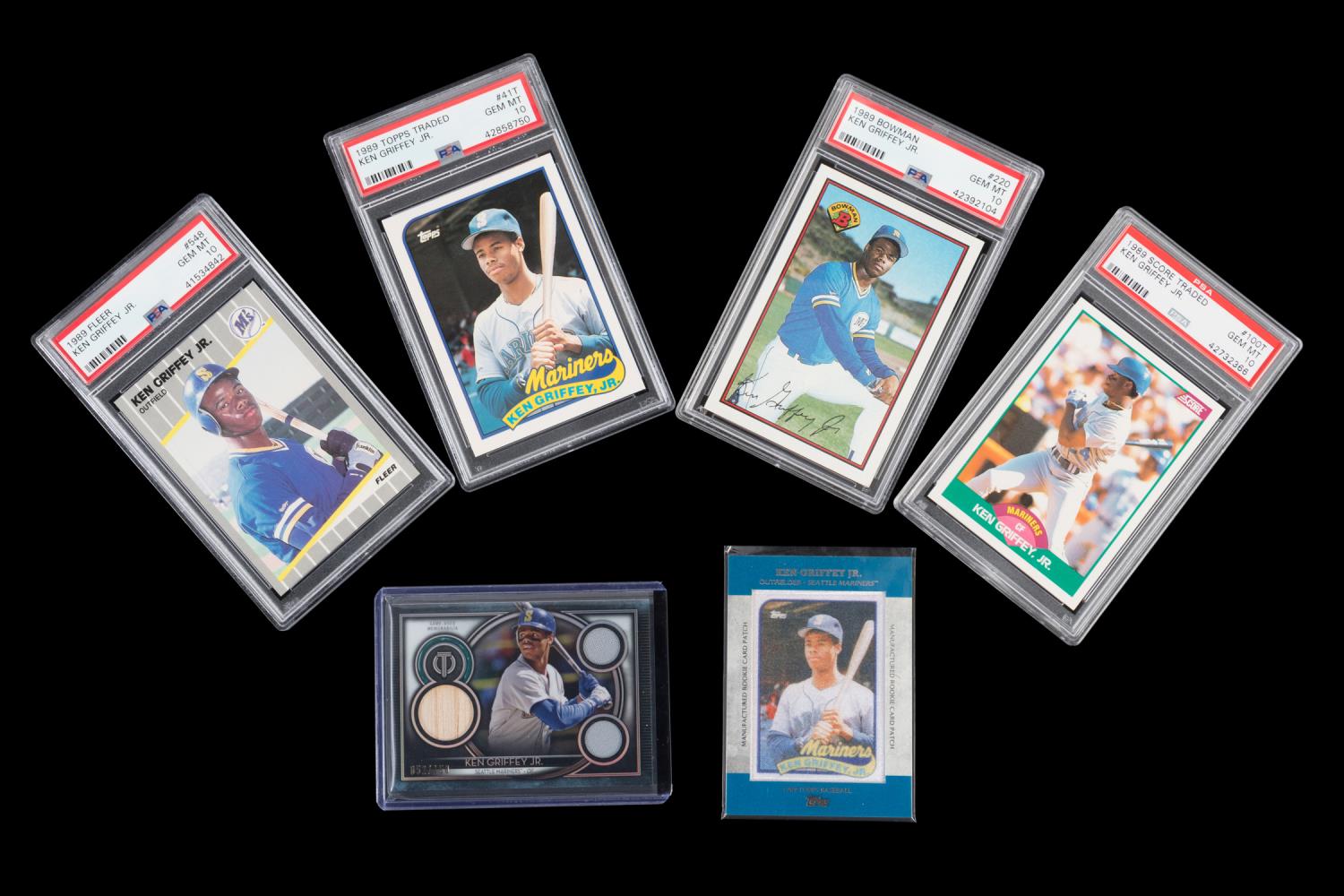 6 KEN GRIFFEY JR. BASEBALL CARDS