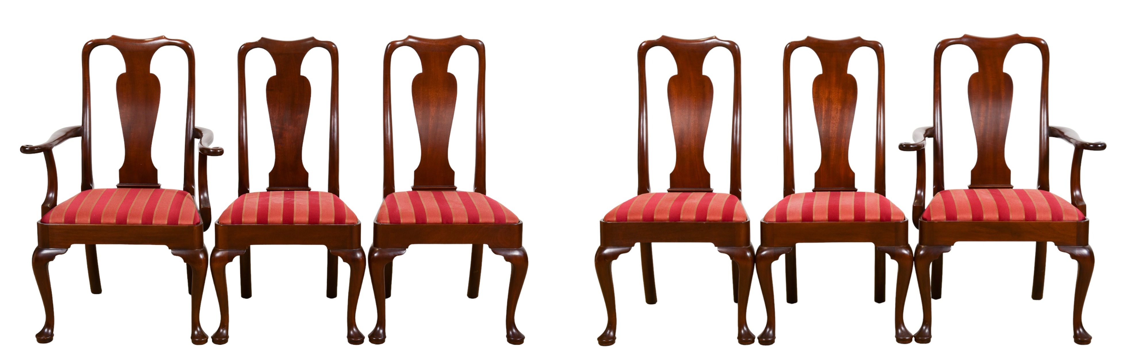 (6) Kittinger Queen Anne style