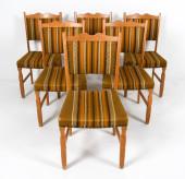 (6) KJAERNULF STYLE DANISH OAK