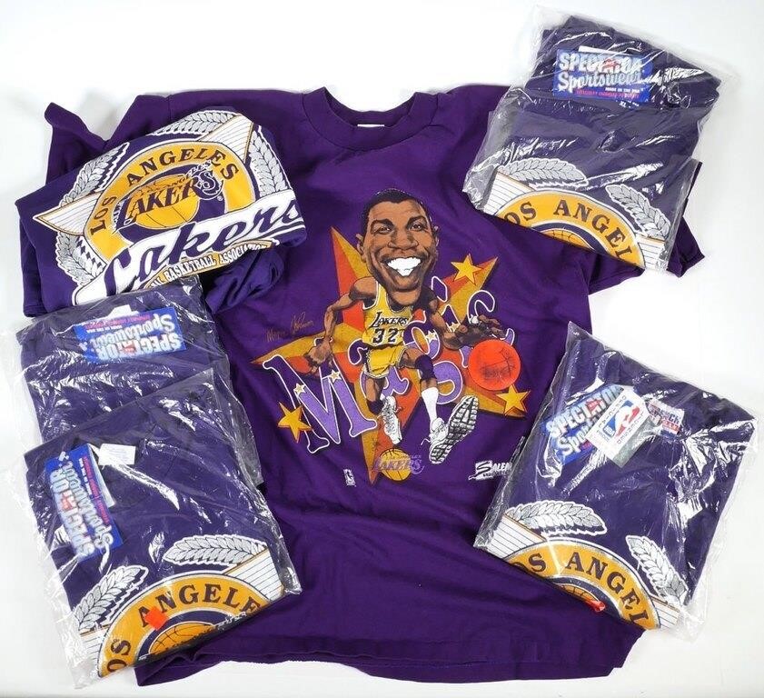 (6) LA LAKERS NBA TSHIRTS(5) Los