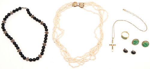 6 LADIES ASSORTED JEWELRY