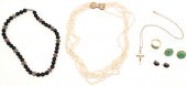 6 LADIES ASSORTED JEWELRY ITEM