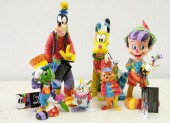 6 LARGE BRITTO FOR DISNEY FIGU