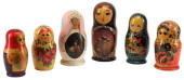 (6) LARGE RUSSIAN MATRYOSHKA N
