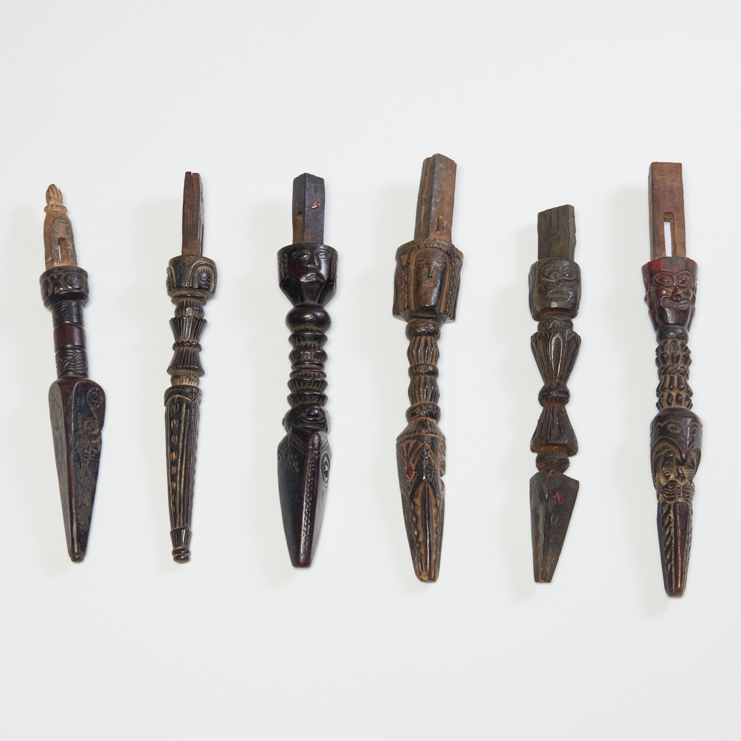 (6) LARGE TIBETAN WOOD