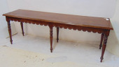 6 LEGGED SOFA TABLE, WITH CARV