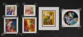 6 LINDA LE KINFF SERIGRAPHSLin
