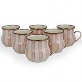 6 MACKENZIE-CHILDS PORCELAIN M
