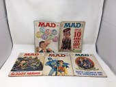 6 MAD MAGAZINES 1960S 1970S BA