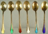 6 Meka Danish sterling silver