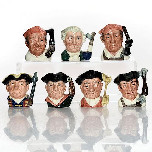 6 MINI ROYAL DOULTON CHARACTER