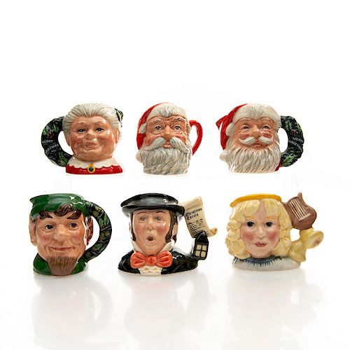 6 MINI ROYAL DOULTON CHARACTER