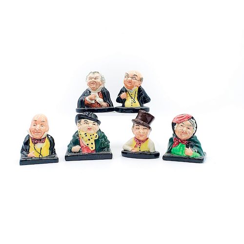 6 MINIATURE ROYAL DOULTON