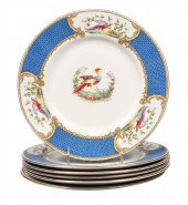 (6) Myott porcelain dinner pla