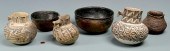 6 NATIVE AMERICAN POTTERY ITEM