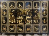 6-PANEL CHINESE LACQUERED AND