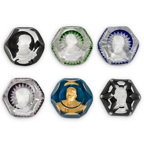 (6 PC) BACCARAT CRYSTAL