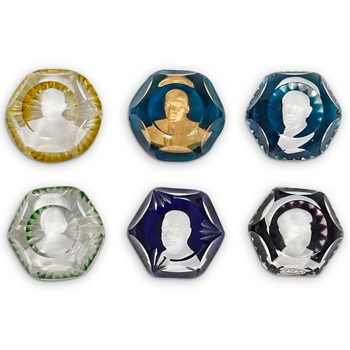 (6 PC) BACCARAT CRYSTAL