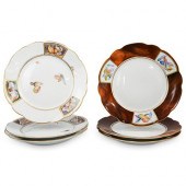 (6 PC) BIDASOA PORCELAIN PLATE