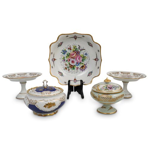 (6 PC) FINE PORCELAIN DISH