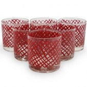 (6 PC) GEORGE BRIARD GLASS SET