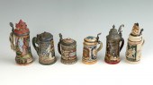 6 PC. GERMAN STEIN COLLECTION