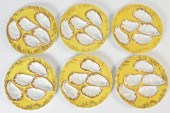 6 PC. HAVILAND FOR J.E. CALDWE