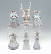 6 PC - LLADRO ANGELS: 1) Angel