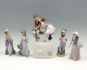 6 PC. LLADRO COLLECTION: 1) ''