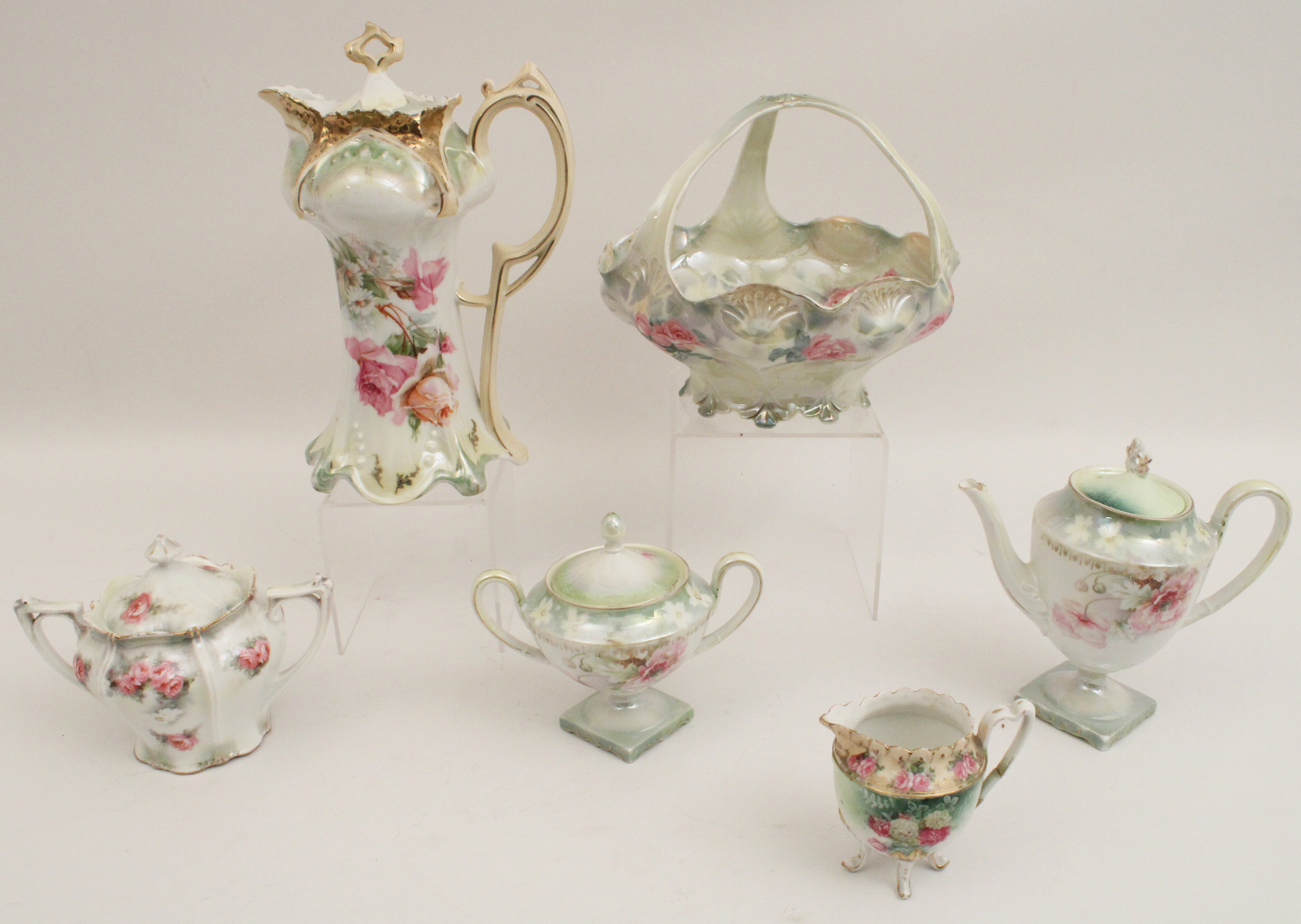 6 PC. LOT OF RS PRUSSIA 6 PIECE LOT