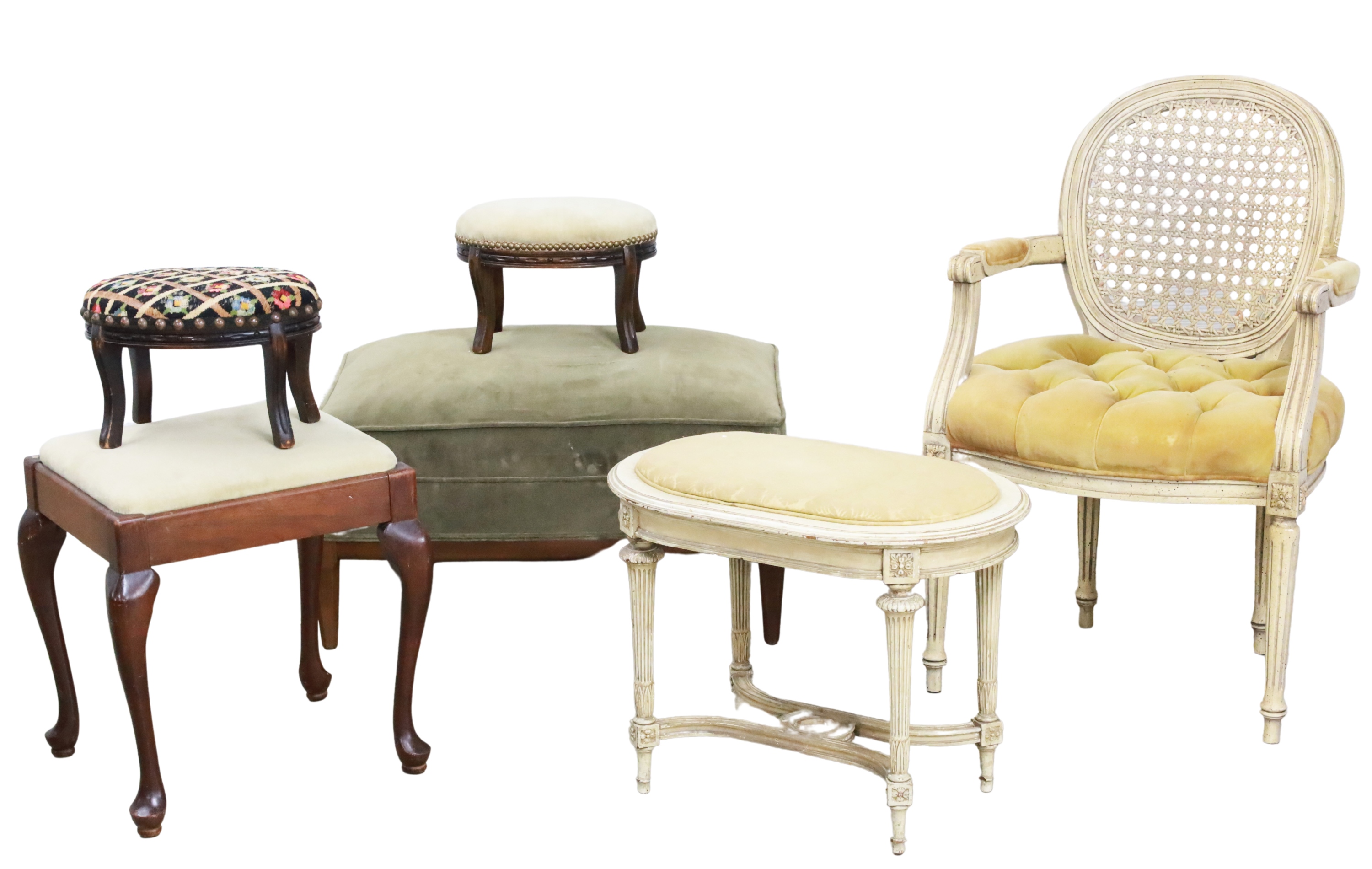 6 PC. MISC LOT OF FURNISHINGS 6