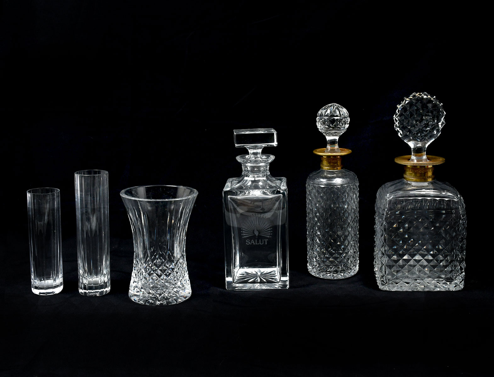 6 PC. MISCELLANEOUS CRYSTAL