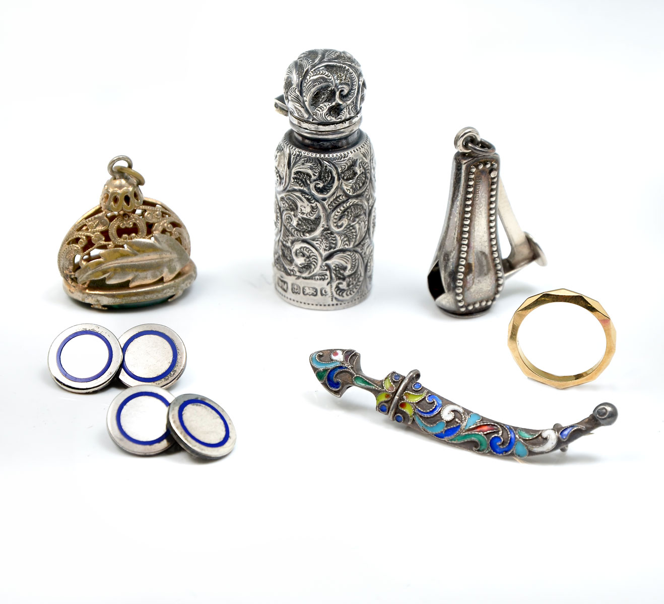 6- PC. MISCELLANEOUS GOLD &