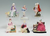 6 PC RARE ROYAL DOULTON LADIES