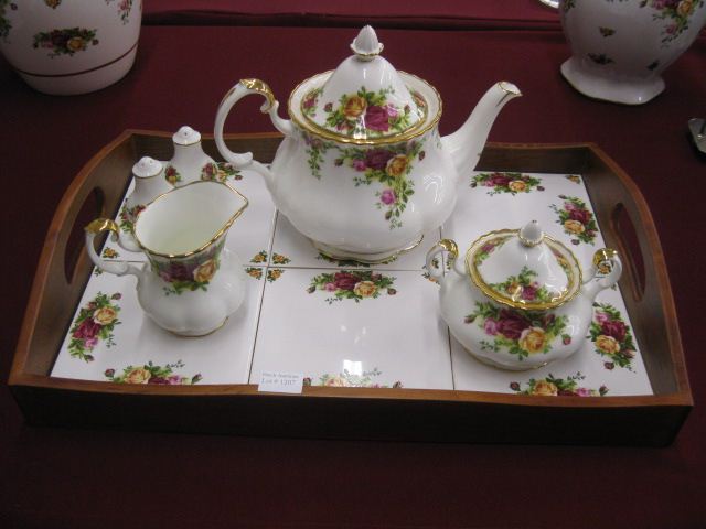 6 pc. Royal Albert ''Old Country