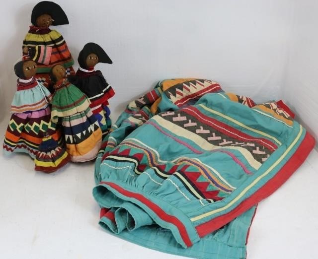 6 PC SEMINOLE LOT, MID 20TH C, TO