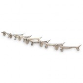 (6 PC) SILVER PLATED DASCHUND