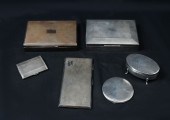 6 PC. STERLING SILVER BOX & CO