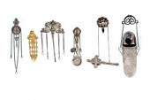 6 PC. VICTORIAN CHATELAINE COL