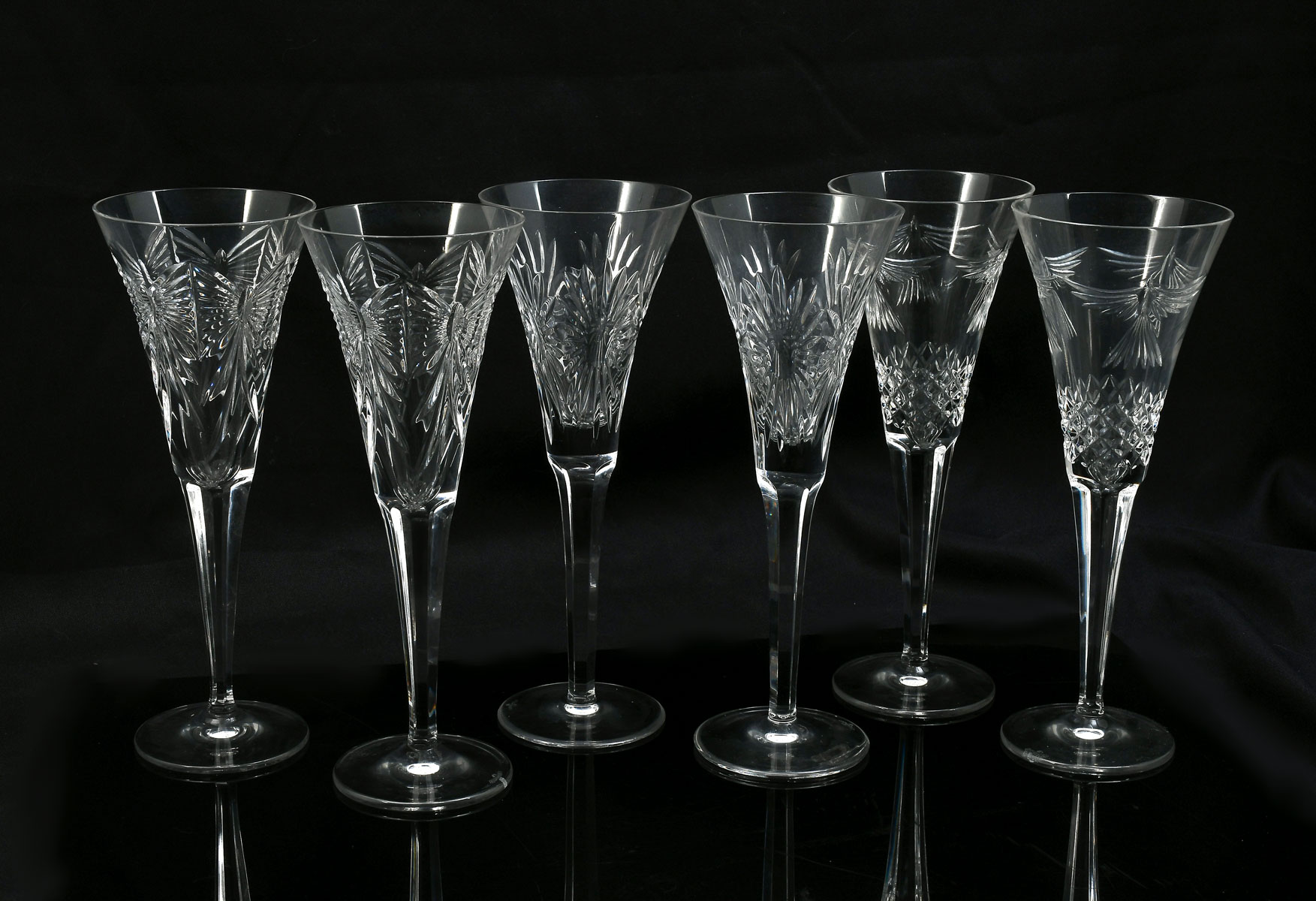 6 PC WATERFORD MILLENNIUM