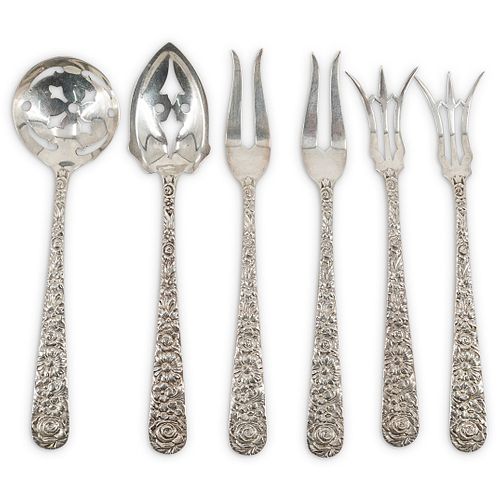(6 PC) WEIDLICH STERLING SILVER