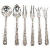 (6 PC) WEIDLICH STERLING SILVE