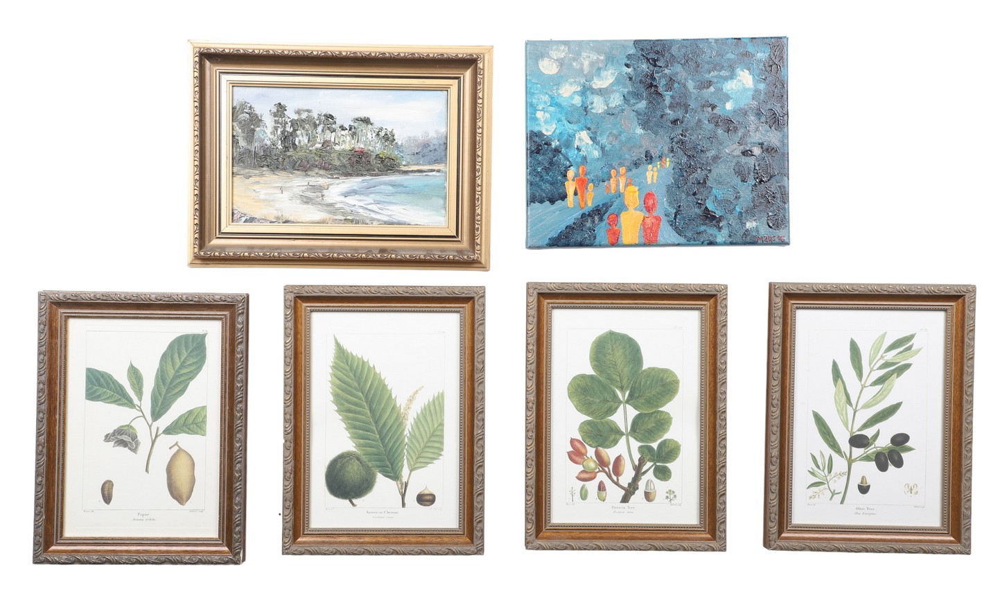 (6) Pcs artwork, c/o Rita M Webster