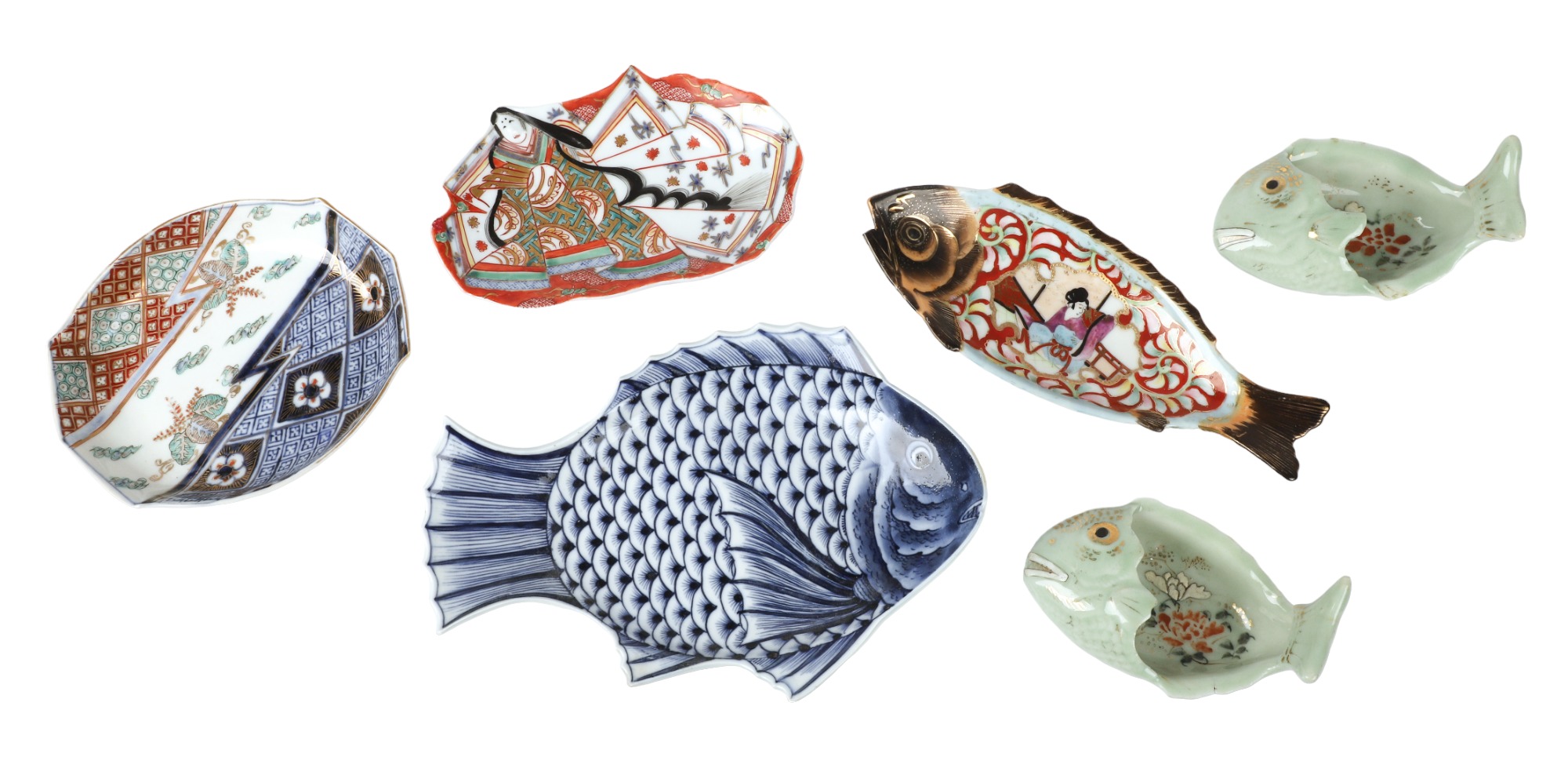 (6) Pcs Asian whimsical